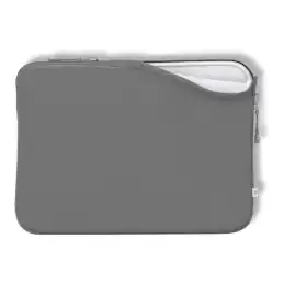 MW Basics ²Life - Housse d'ordinateur portable - intérieur blanc - 13" - gris (MW-410140)_1